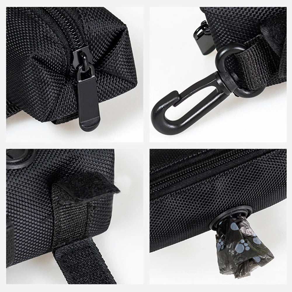 Pet Waste Bag Dispenser - Compact Dog Poop Bag Storage