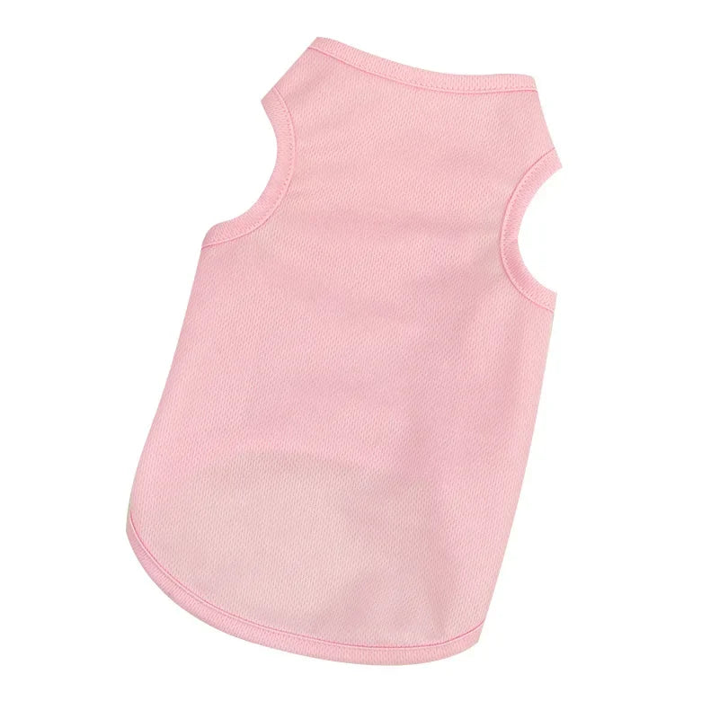 Dog Summer Vest - Thin Breathable T-Shirt