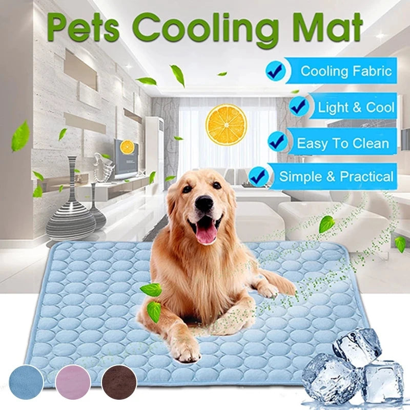 Breathable cooling summer mat for dogs and cats
