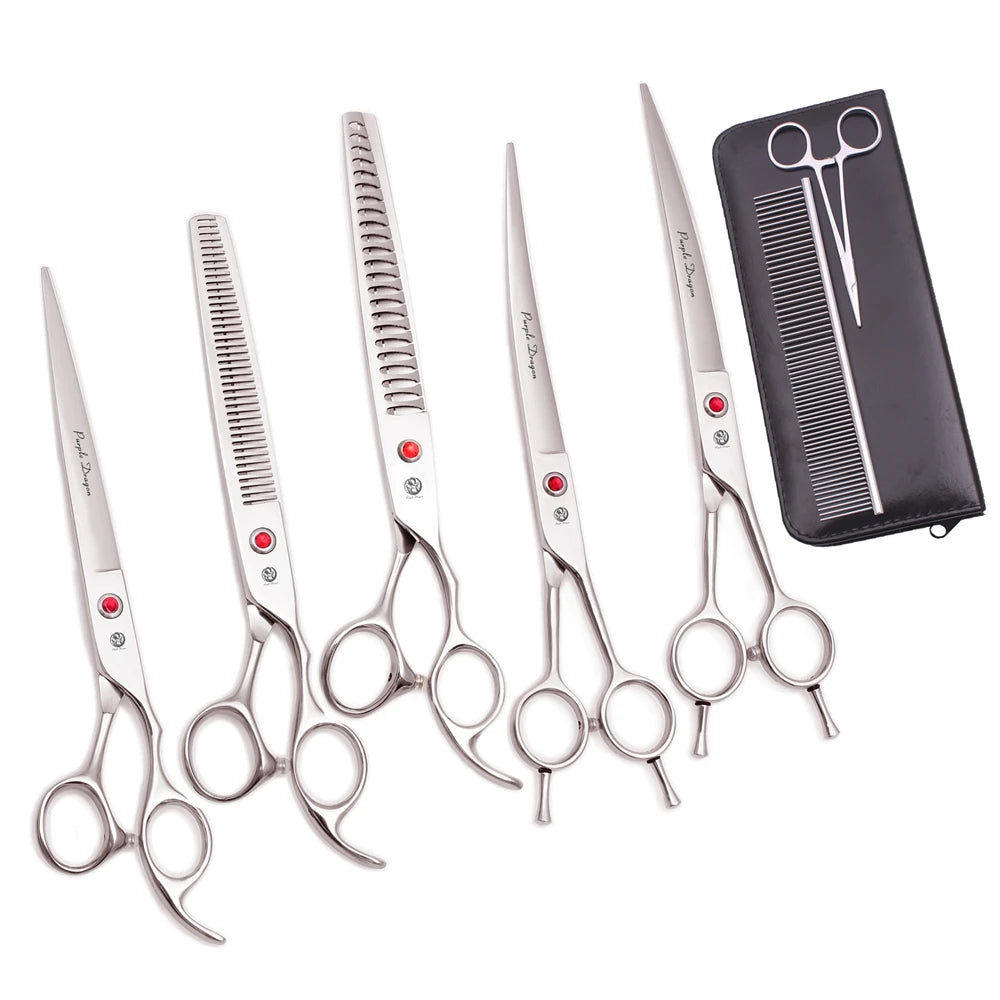 Dog Grooming Scissors - 8" Professional Shears