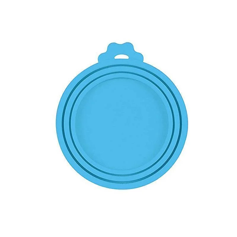 3-in-1 Silicone Pet Food Can Cover - Universal Fit for Dogs & Cats