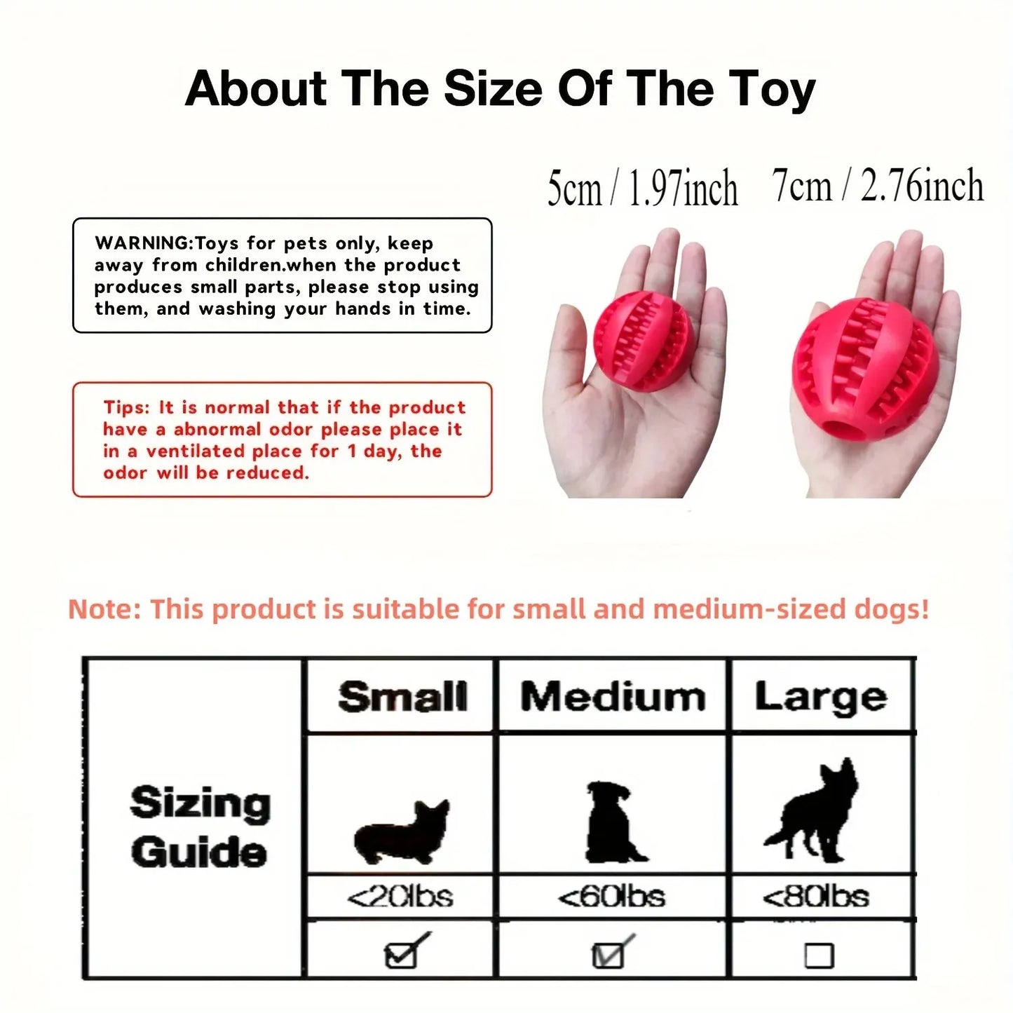 Interactive Dog Treat Ball - Bite-Resistant Tooth Cleaning Toy