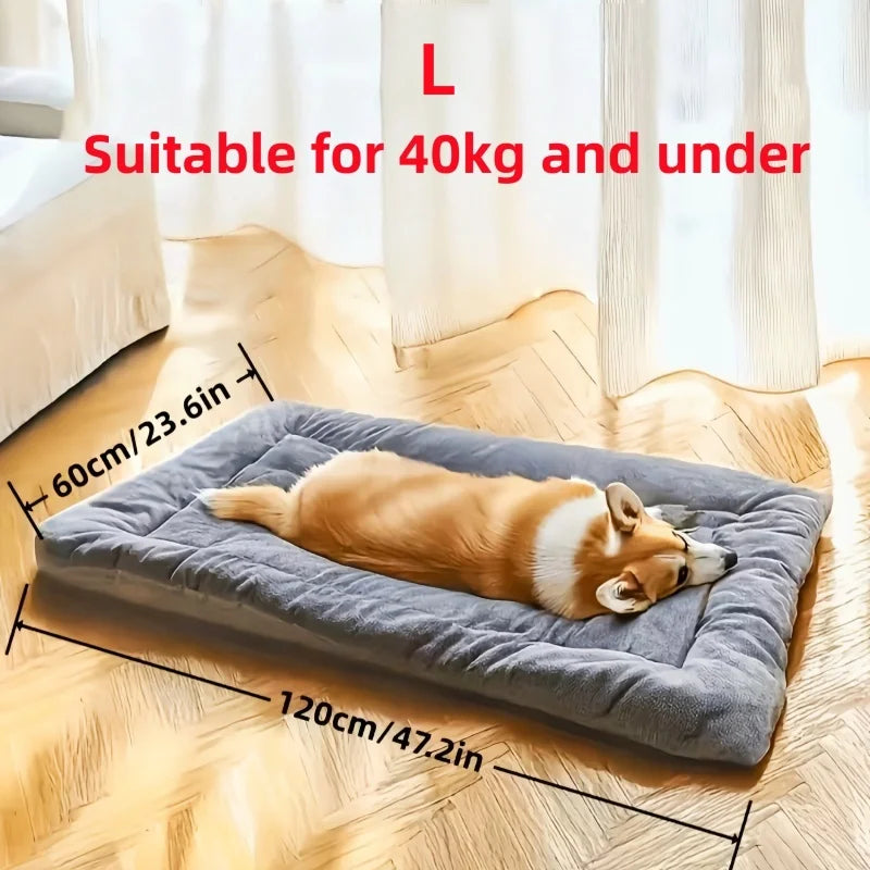Large Dog Bed Mat - Breathable Double-Sided Sleeping Pad