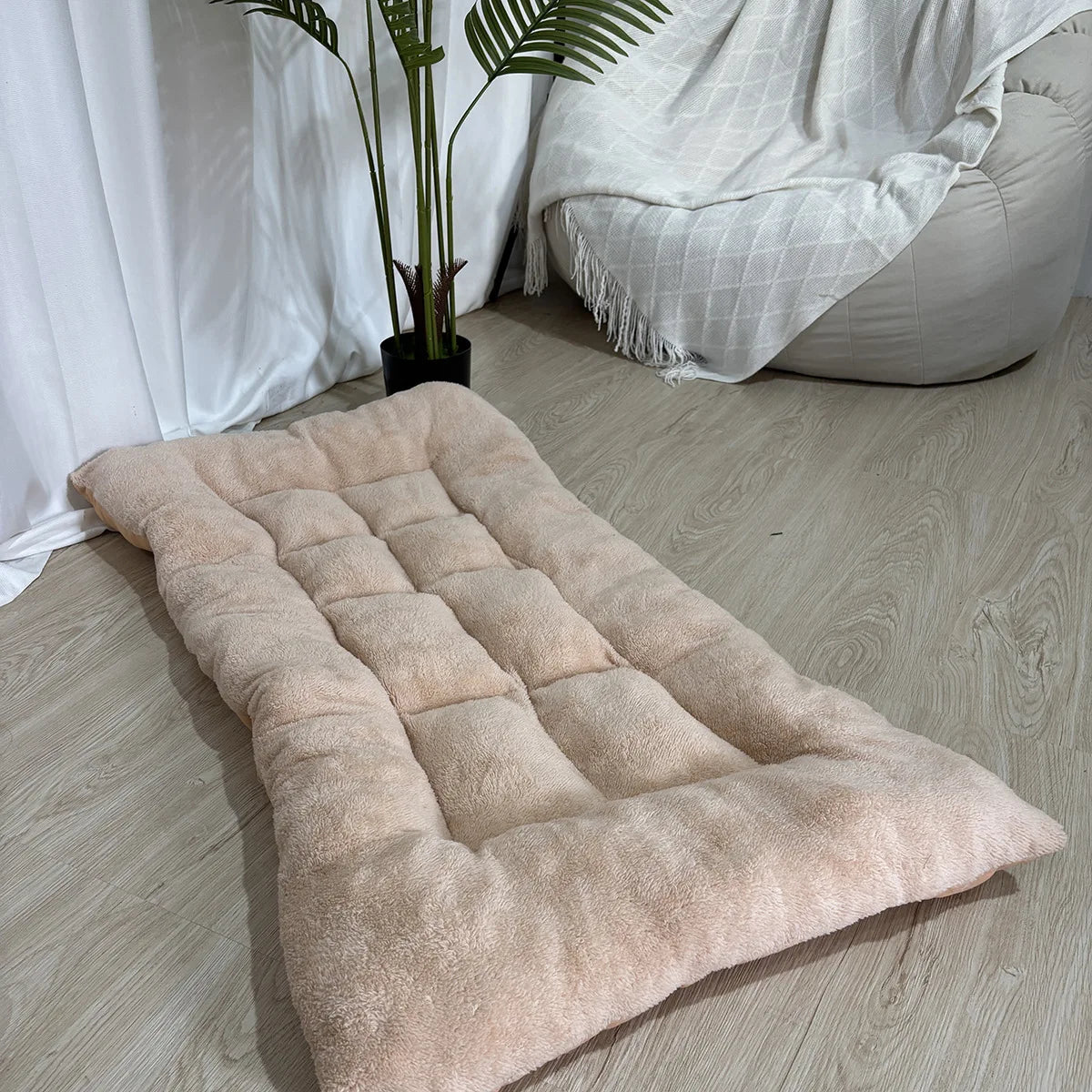Large Dog Bed Mat - Breathable Double-Sided Sleeping Pad