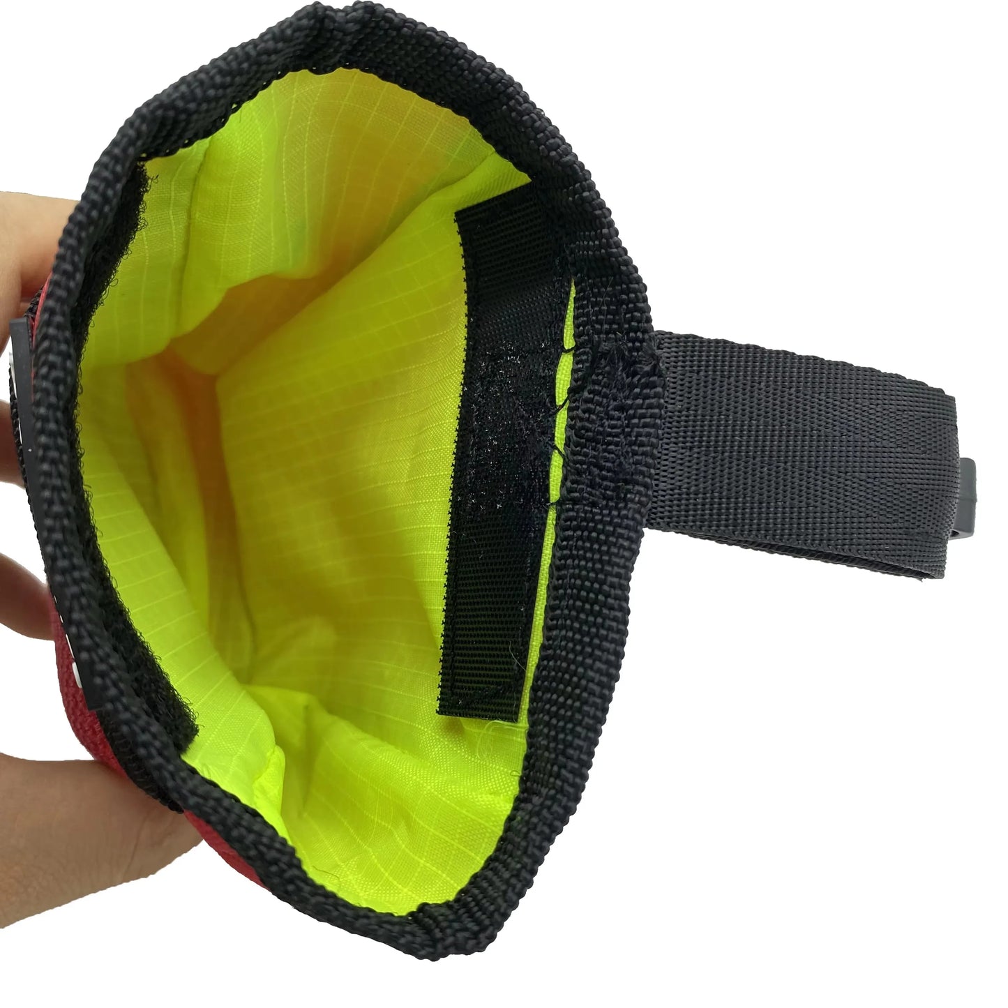 Dog Training Treat Pouch - Hands-Free Waist Bag with Clip Closure