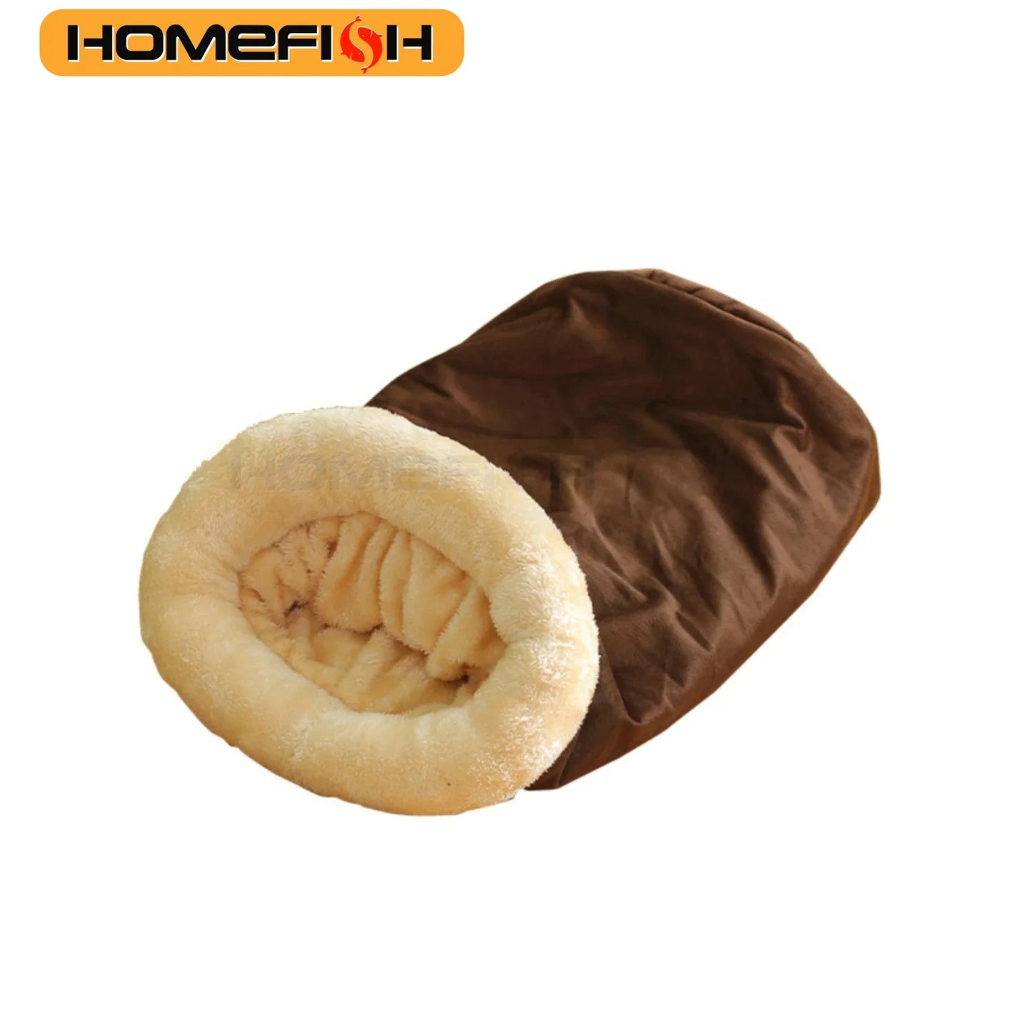 Autumn & Winter Cat Sleeping Bag - Cozy Enclosed Bed