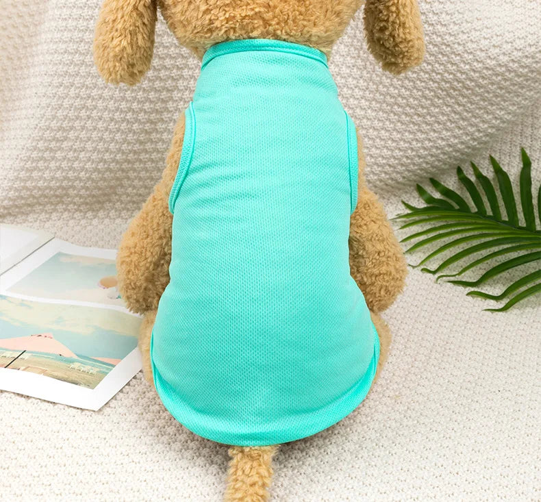 Dog Summer Vest - Thin Breathable T-Shirt