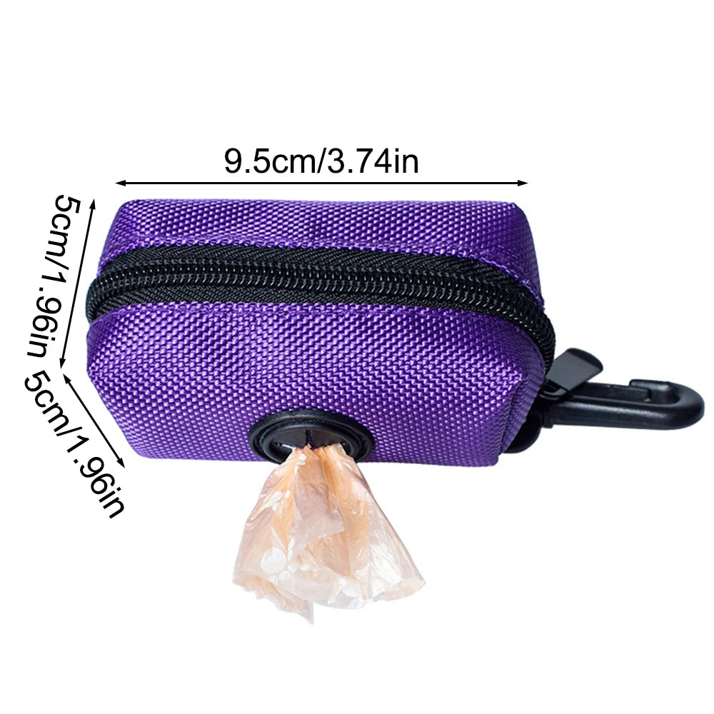 Pet Waste Bag Dispenser - Compact Dog Poop Bag Storage