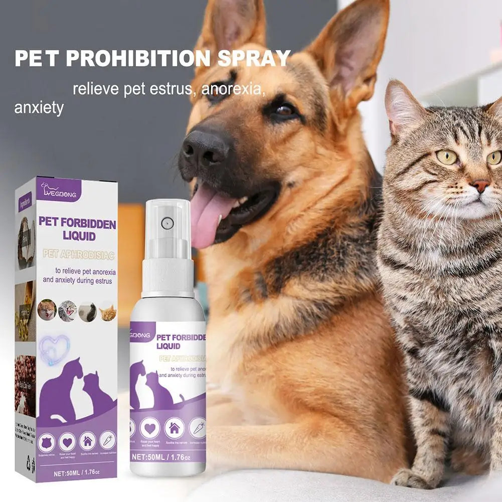 Pet Calming Spray - Anxiety Relief for Cats & Dogs