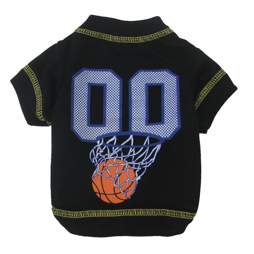 Custom Dog Baseball Jersey - Soft Pet Shirt for Small Dogs
