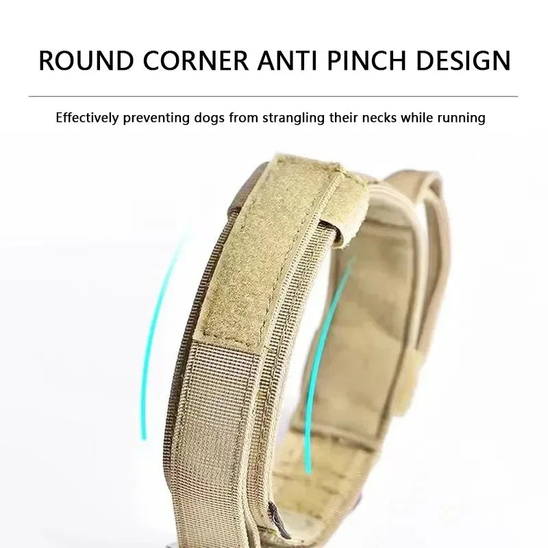 Tactical Dog Collar - Adjustable Training Leash
