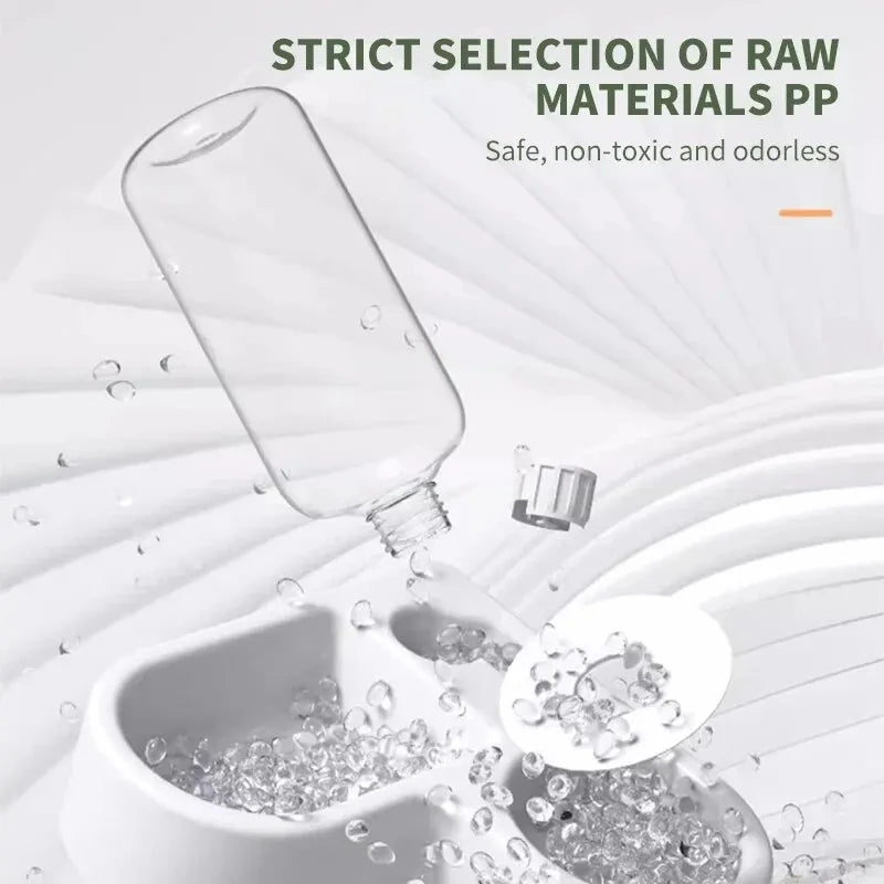Pet Water Bowl - Automatic Dual-Use Feeder
