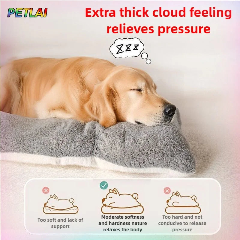 Large Dog Bed Mat - Breathable Double-Sided Sleeping Pad