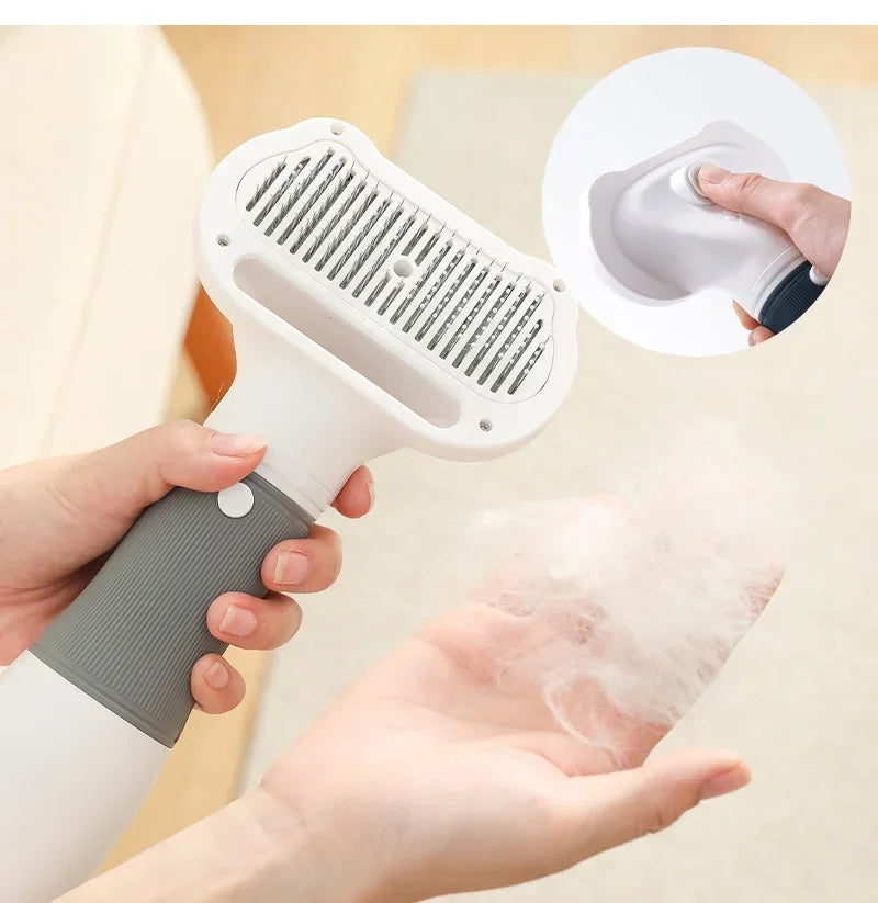 Dog Hair Dryer Brush - 3-in-1 Grooming Tool