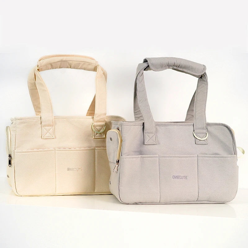 Portable Pet Shoulder Bag - One-Shoulder Carrier for Small Dogs & Cats