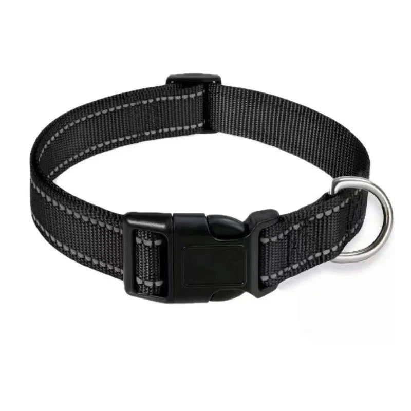 Reflective Dog Collar - Adjustable Safety Strap
