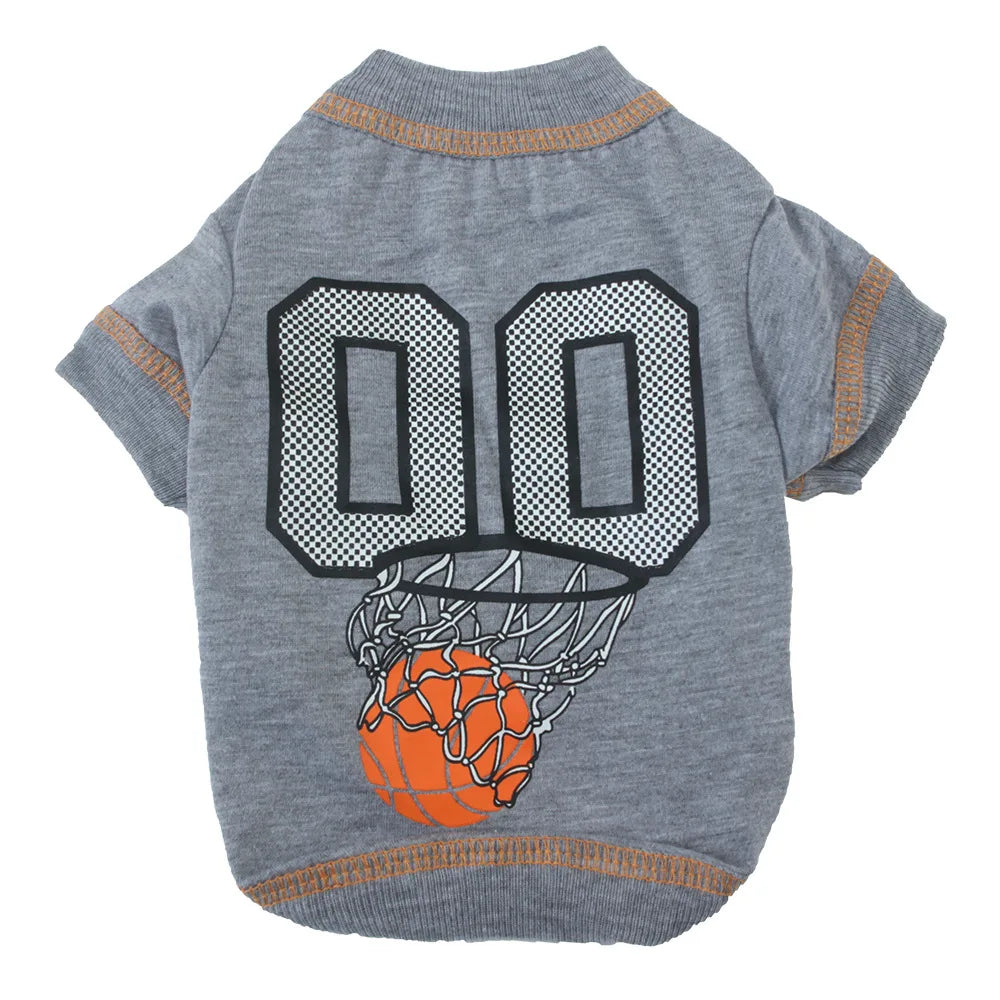 Custom Dog Baseball Jersey - Soft Pet Shirt for Small Dogs