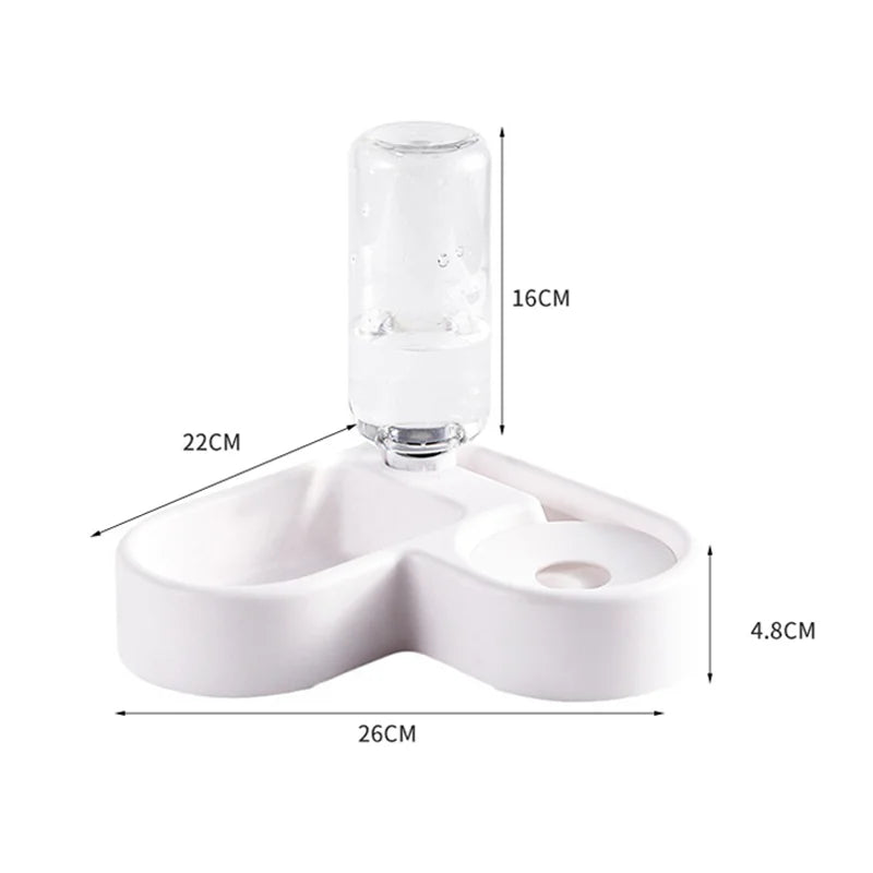 Pet Water Bowl - Automatic Dual-Use Feeder