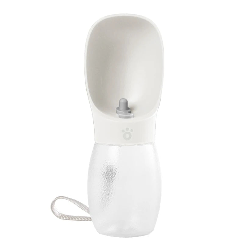 Dog Water Bottle 300ML - Portable Travel Feeder