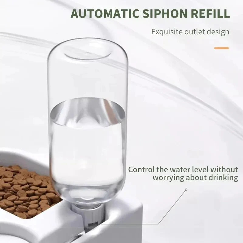 Pet Water Bowl - Automatic Dual-Use Feeder