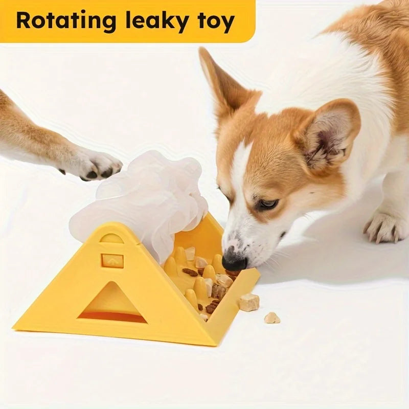 Interactive Dog Food Dispenser Toy - Puzzle Slow Feeder