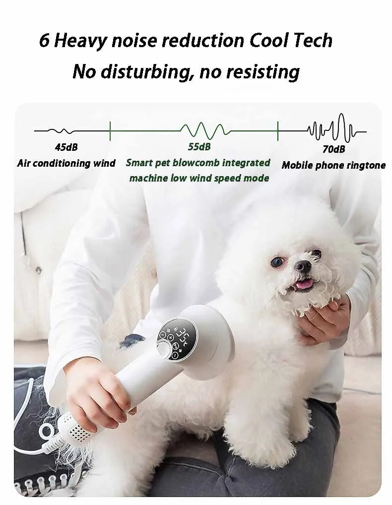 Professional Pet Hair Dryer - Hot & Cold Wind