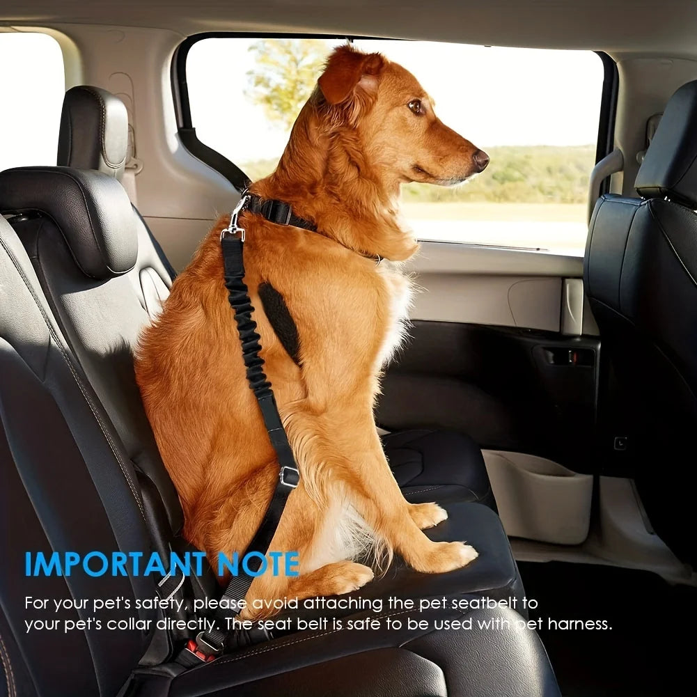 Pet Car Seat Belt - Adjustable Safety Harness