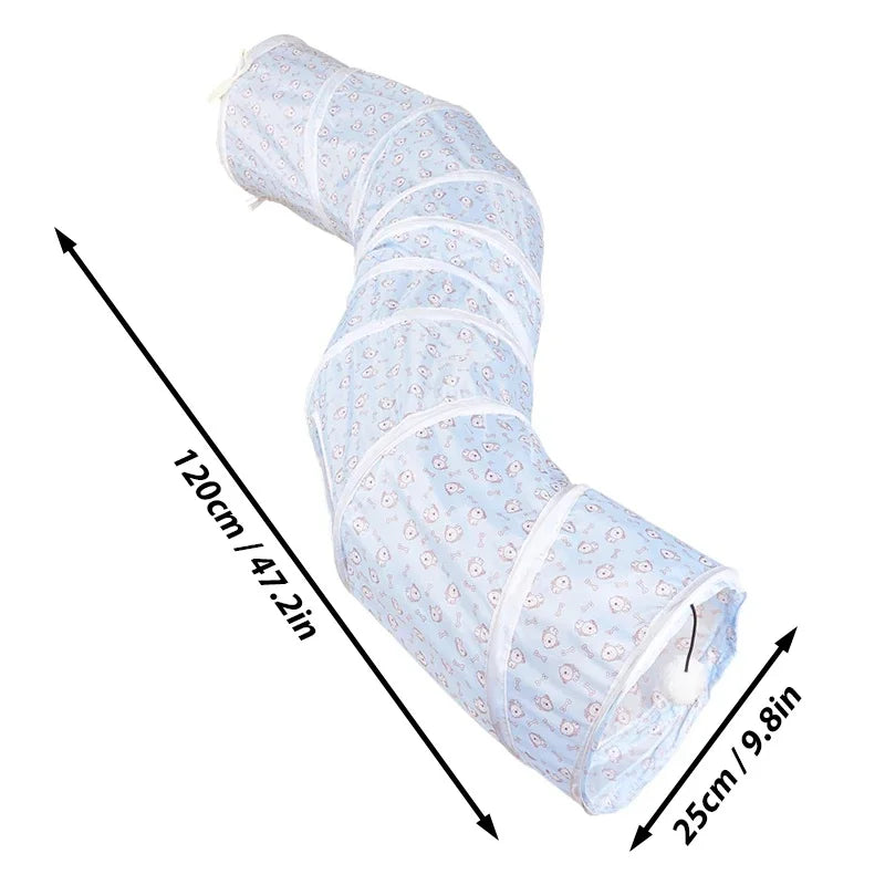 Cat Tunnel - S-Shape Collapsible Play Tube
