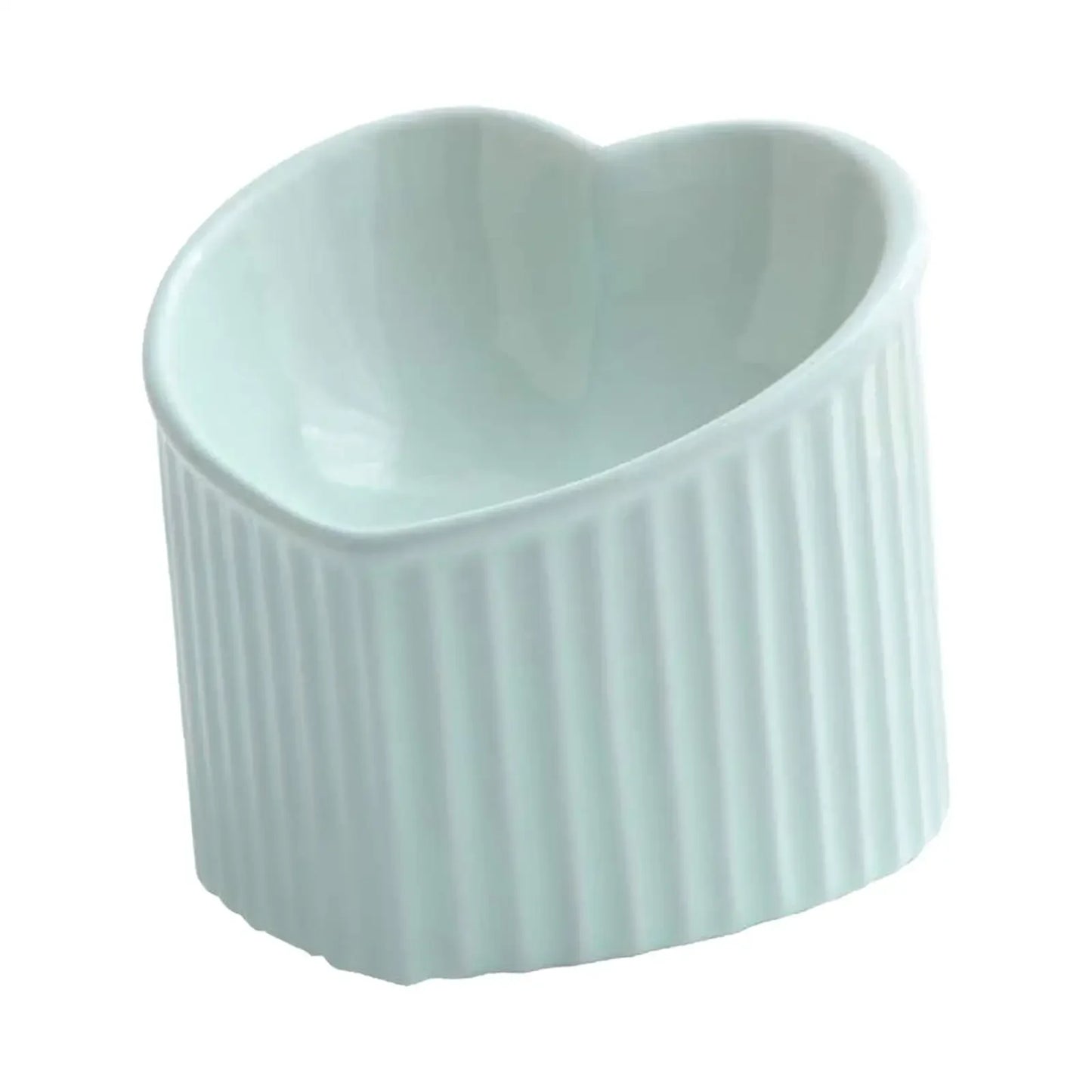 Cat Bowl - Ceramic Tilted Elevated Feeder