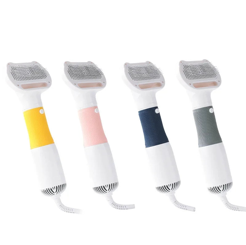 Dog Hair Dryer Brush - 3-in-1 Grooming Tool