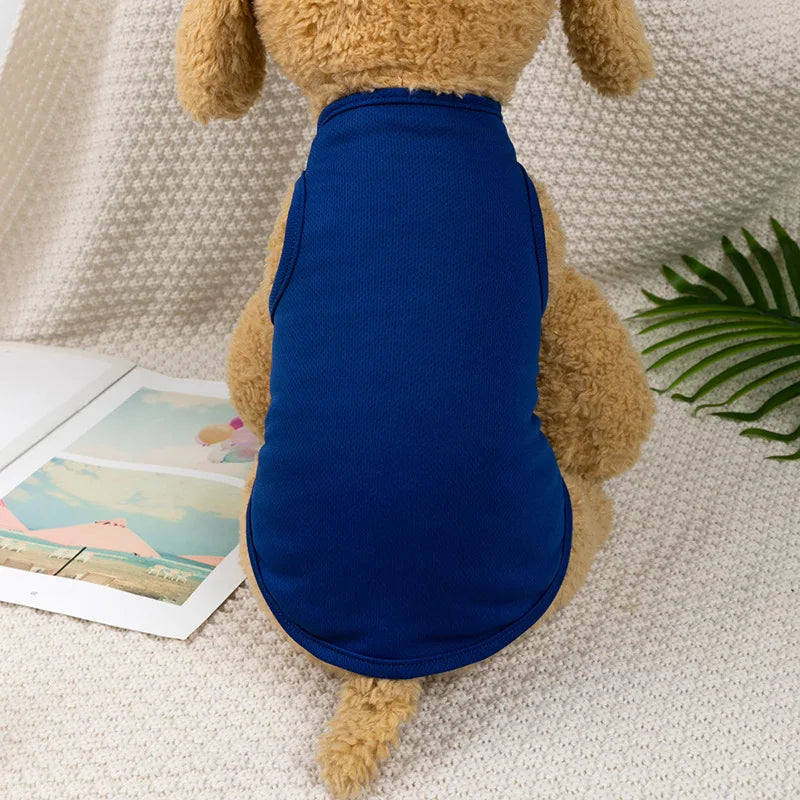Dog Summer Vest - Thin Breathable T-Shirt