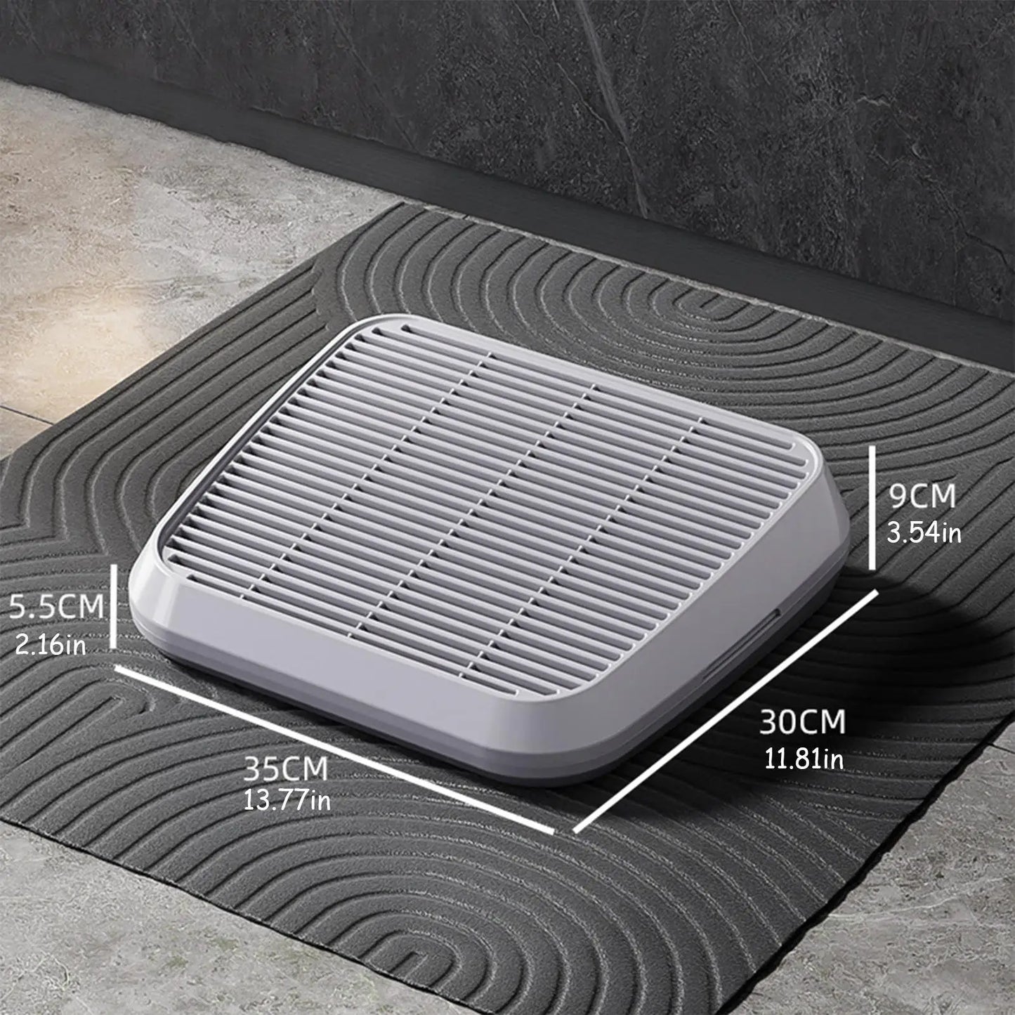 Cat Litter Catcher Ramp - Double Layer Filtration Step Stool