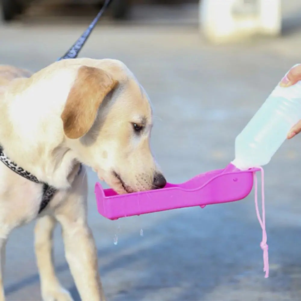 Portable Pet Water Bottle - Leak-Proof Travel Dispenser for Dogs