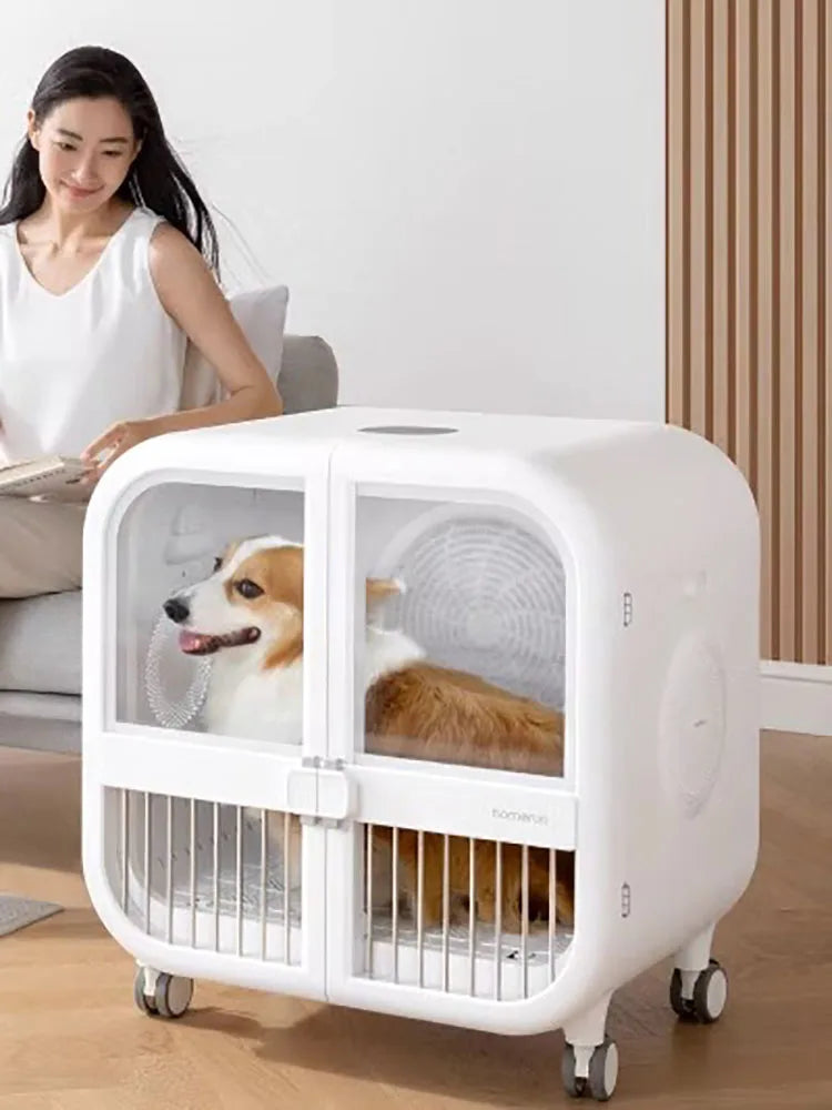 Pet Hair Dryer Stand Grooming Dry Box Small Silent Dog  Household Hair Dryer Professional Drying Cabinet Small Animal Supplies