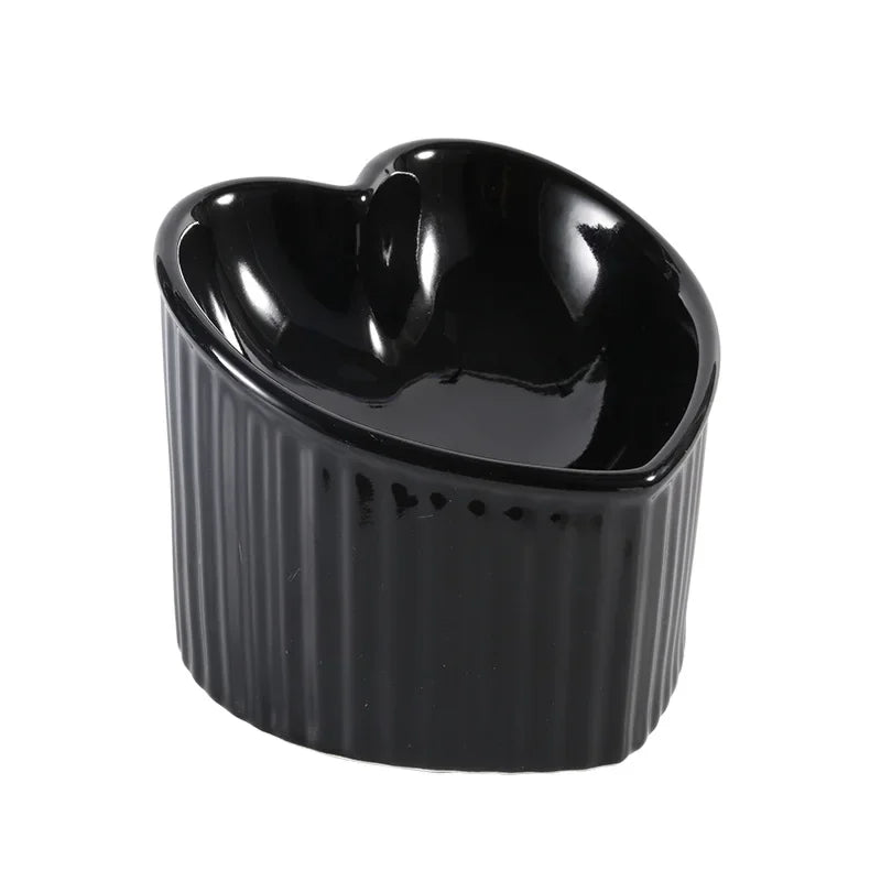 Cat Bowl - Ceramic Tilted Elevated Feeder