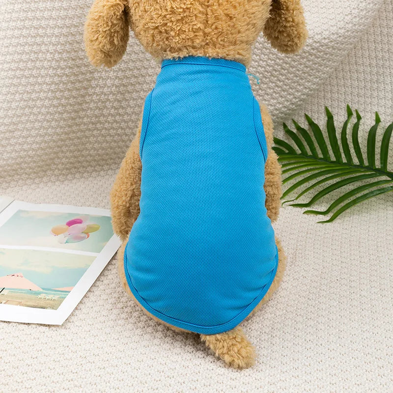 Dog Summer Vest - Thin Breathable T-Shirt