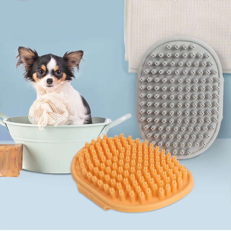 Pet Grooming Brush - Massage Bath Brush for Cats & Dogs