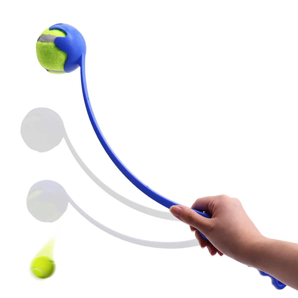 Dog Ball Launcher - Hand Thrower for Fetch Training
