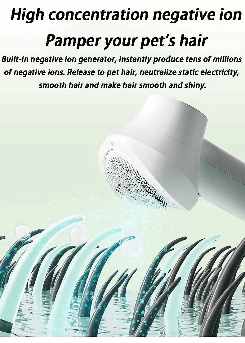 Professional Pet Hair Dryer - Hot & Cold Wind