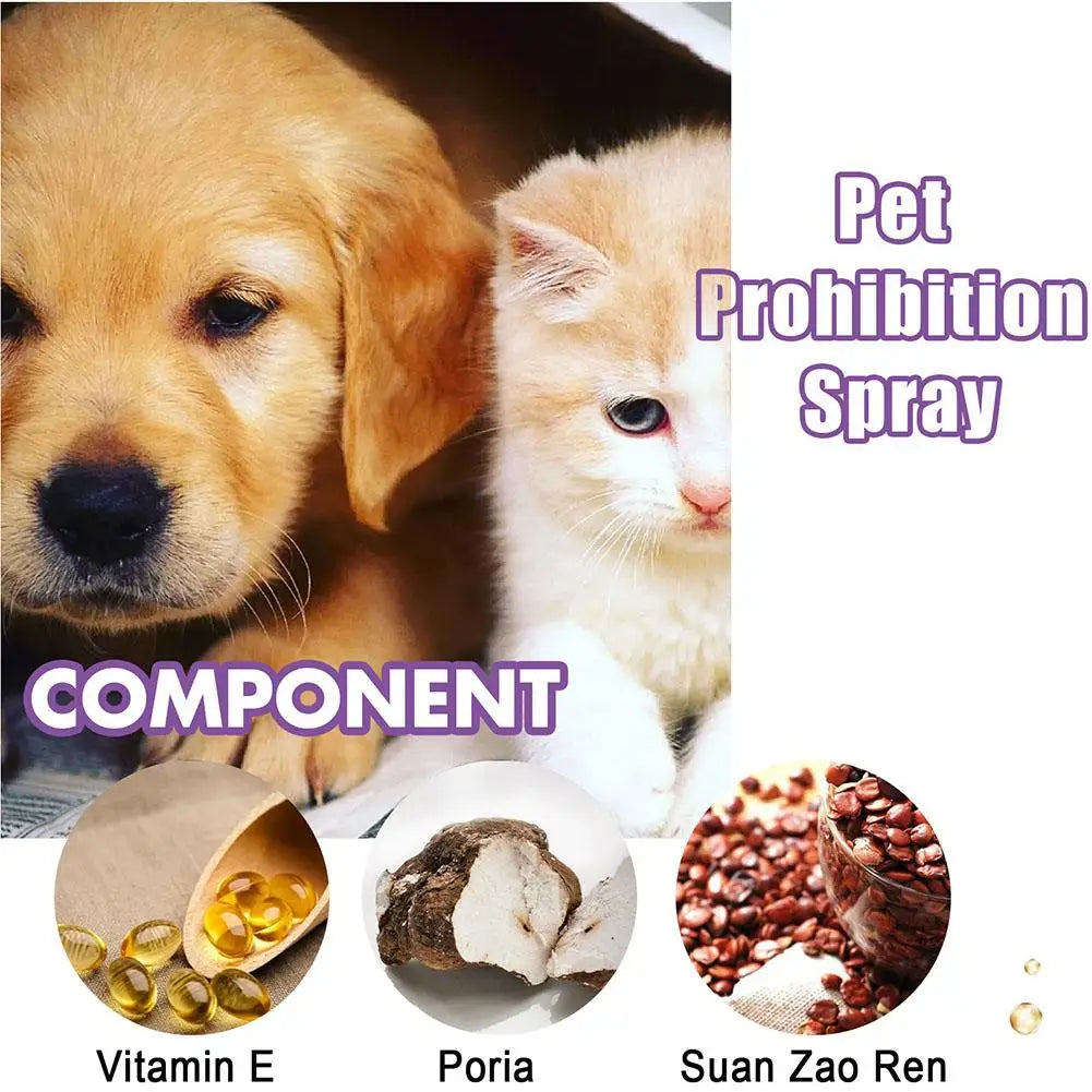Pet Calming Spray - Anxiety Relief for Cats & Dogs