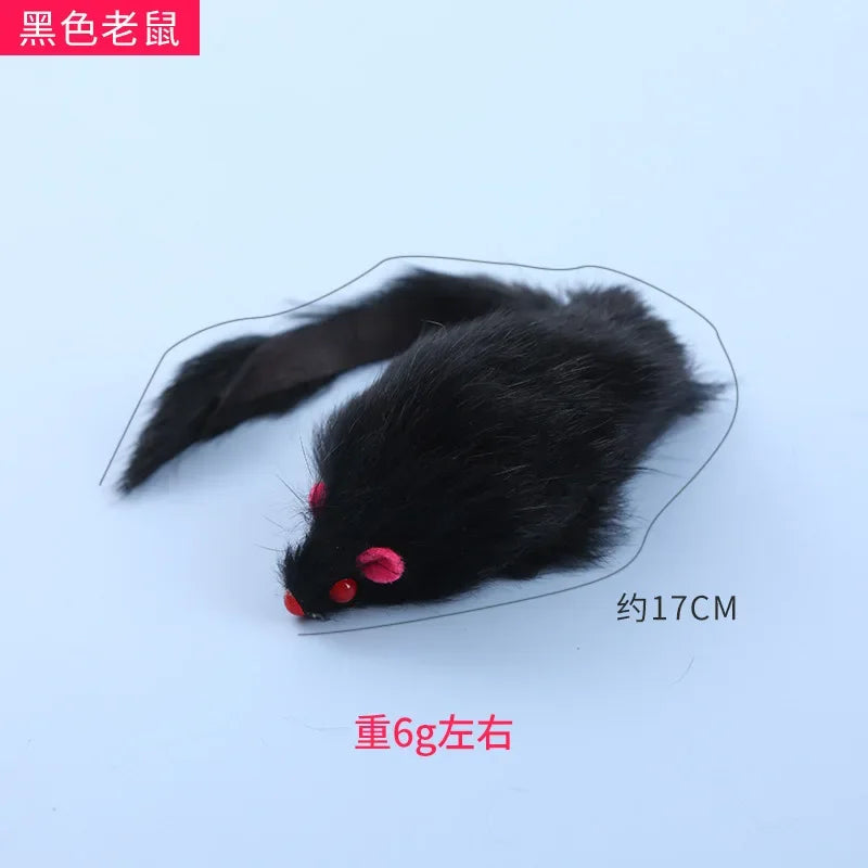 Cat Toy Mouse - Bite-Resistant Plush Interactive Toy