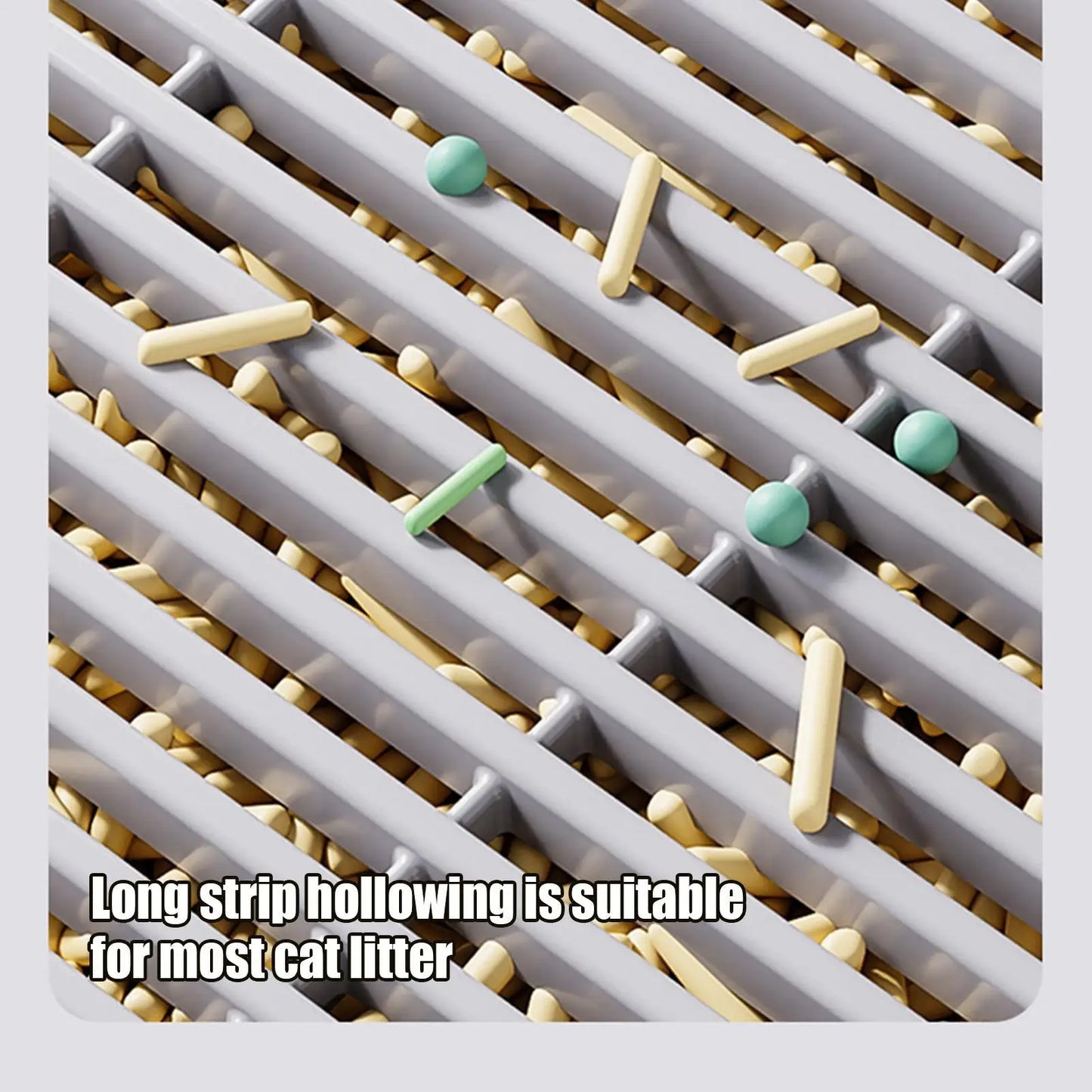 Cat Litter Catcher Ramp - Double Layer Filtration Step Stool