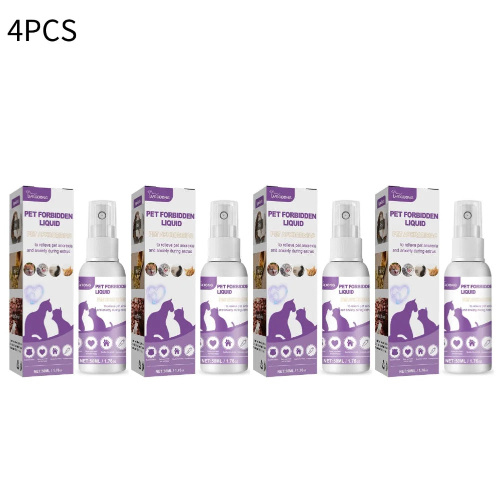 Pet Calming Spray - Anxiety Relief for Cats & Dogs