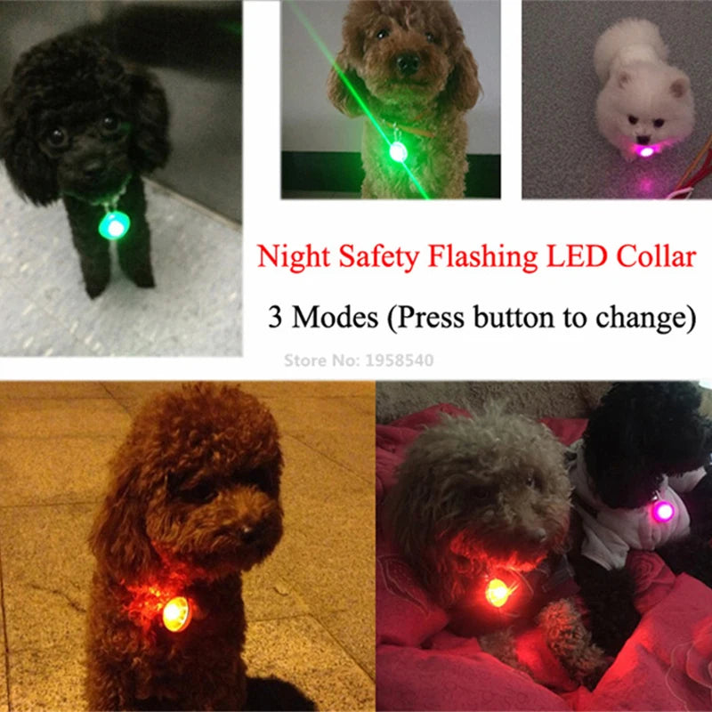 LED Pet Collar - Glowing Safety Collar