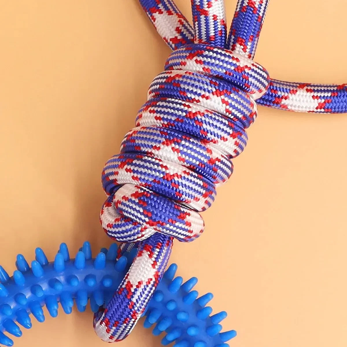 Dog Rope Toys - Chew Resistant Nylon Knot Set