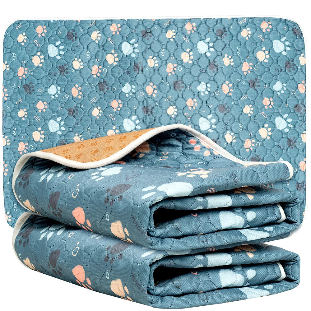 Reusable Dog Pee Pad - Washable Absorbent Training Mat
