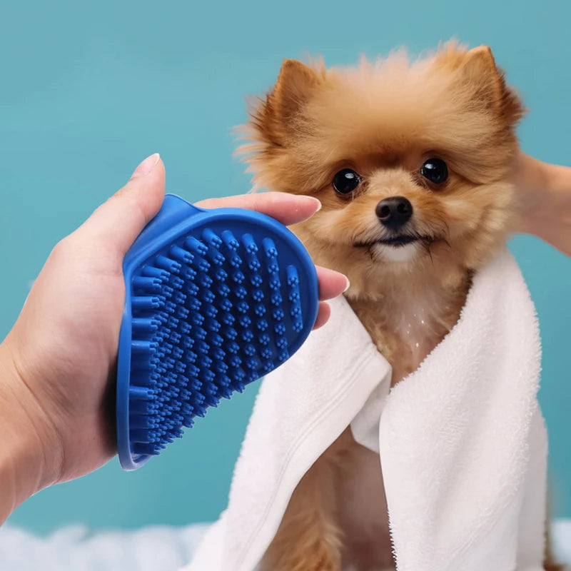 Pet Grooming Brush - Massage Bath Brush for Cats & Dogs
