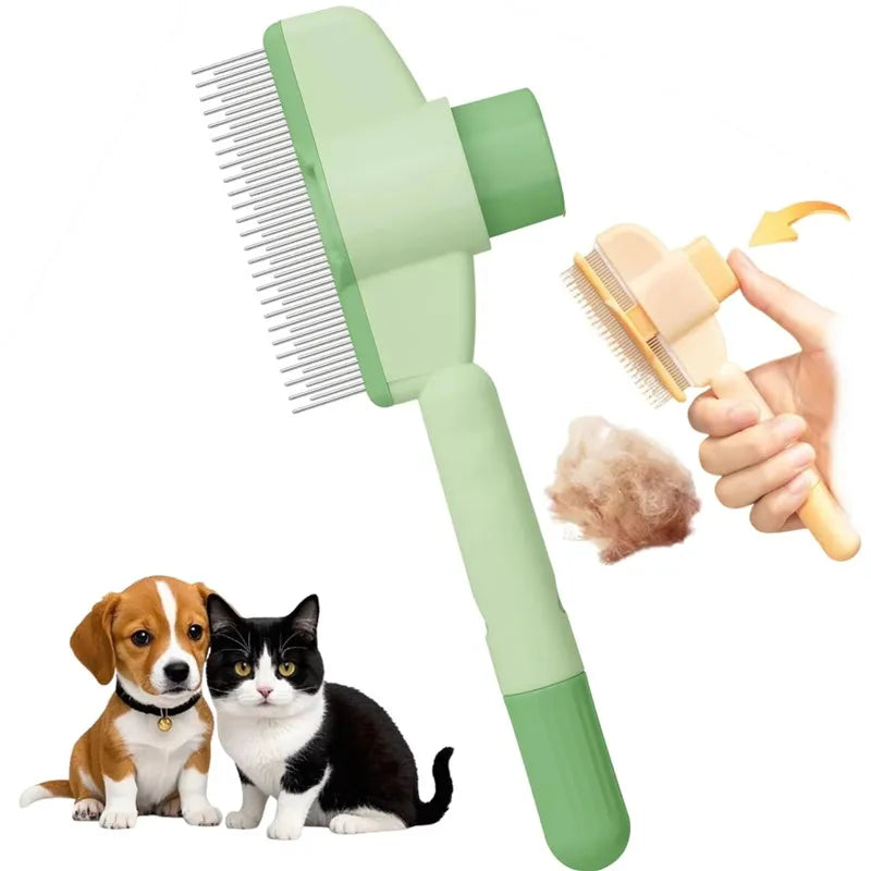 Cat grooming massage brush pet comb professional detangling tool
