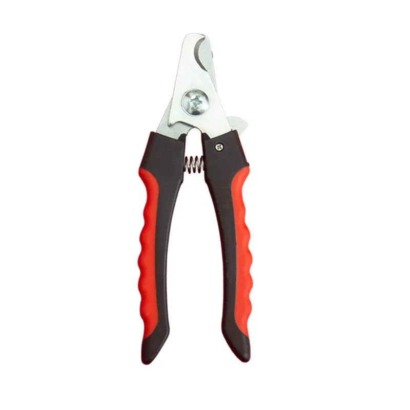 Pet Nail Clippers - Stainless Steel Trimmer with Safety Guard