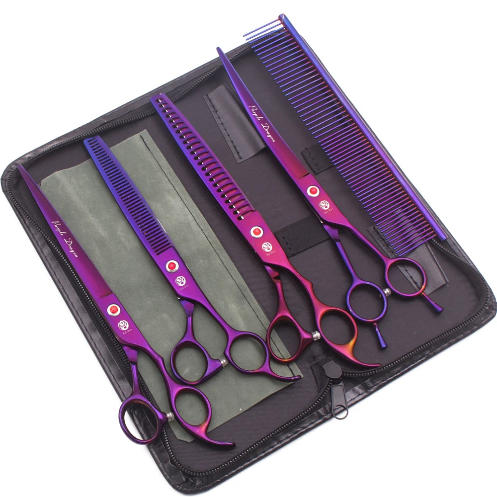Dog Grooming Scissors - 8" Professional Shears